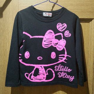 ハローキティ(ハローキティ)のハローキティ　Ｔシャツ(長袖)　サイズ110　<e014>(Tシャツ/カットソー)