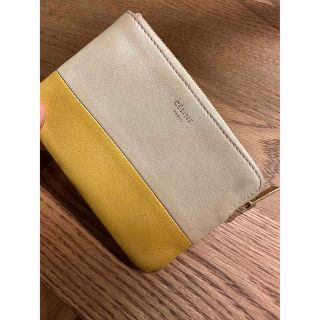 セリーヌ(celine)のセリーヌ　celine バイカラー　イエロー　コインケース　キーケース(コインケース)