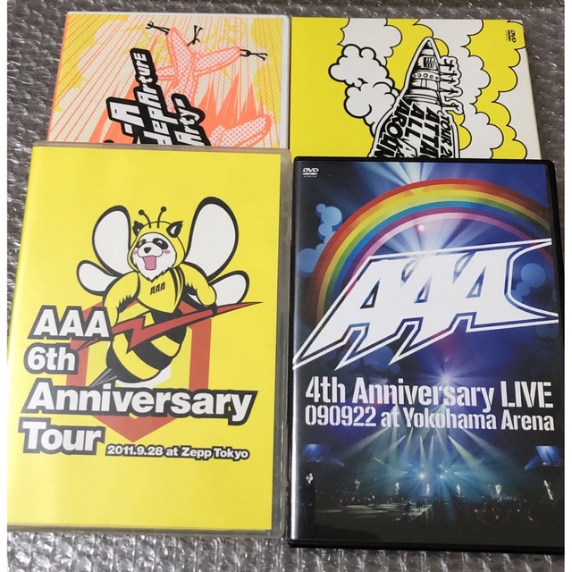 AAA LIVE DVD ※バラ売り可③10thAnnive