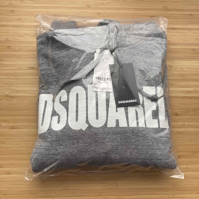 新品 DSQUARED2 LOGO HOODIE スウェット パーカー M 正規 | www