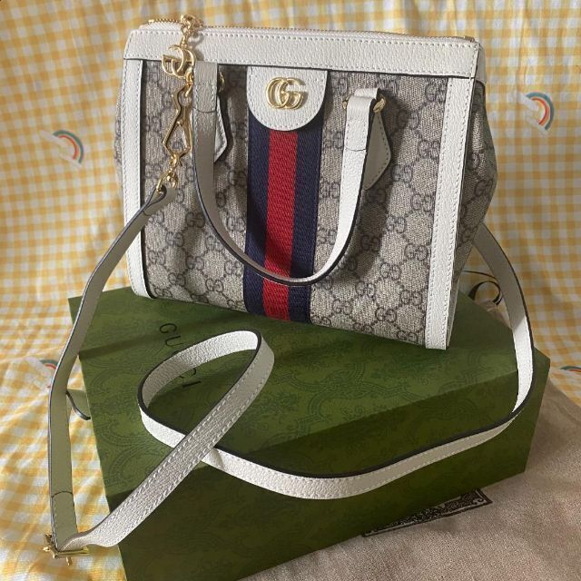 冬バーゲン☆】 Gucci - GUCCI グッチ トートバッグ☆2way ショルダー