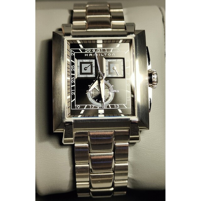 驚きの値段で Hamilton 希少　完売品　ムーンフェイズ搭載モデル　ハミルトン　トレント - 腕時計(アナログ)