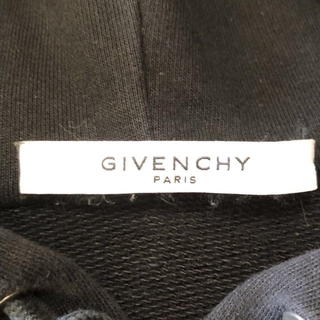 GIVENCHY(ジバンシィ)のGIVENCY ジバンシー レインボー 立体刺繍 ロゴ入り メンズのトップス(パーカー)の商品写真