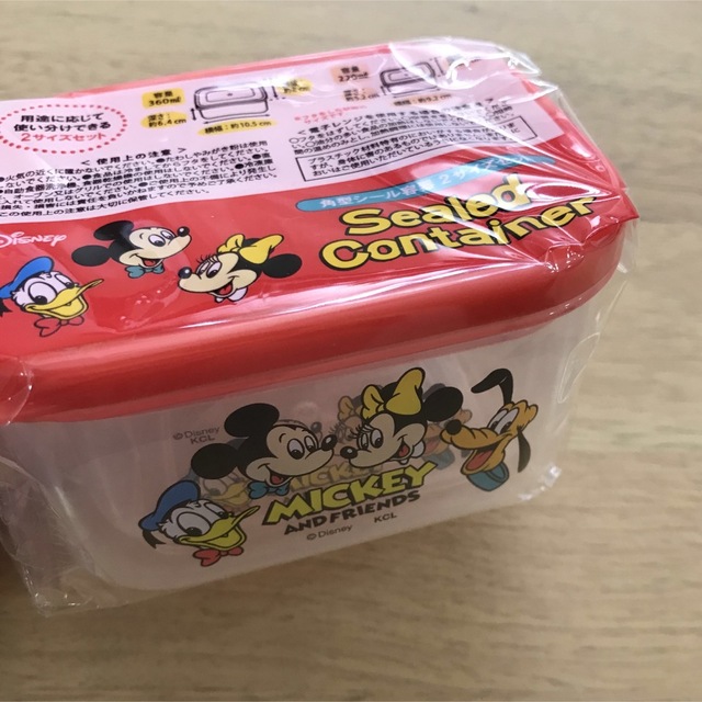 Disney(ディズニー)のミッキーフレンズ　フードコンテナー インテリア/住まい/日用品のキッチン/食器(容器)の商品写真