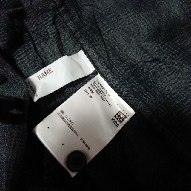 UNIQLO(ユニクロ)のUNIQLO ユニクロ チェックシャツ  150サイズ 長袖シャツ ネルシャツ キッズ/ベビー/マタニティのキッズ服男の子用(90cm~)(ブラウス)の商品写真