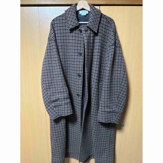 ヨーク(YOKE)のYOKE  DOUBLE JQUARD KNIT BALCOLLAR COAT (ステンカラーコート)