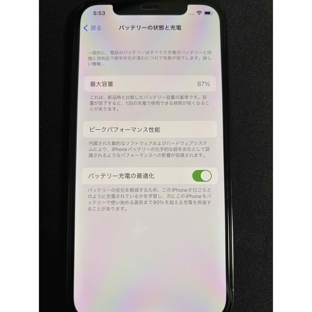 Apple(アップル)のiPhone12 Pro 256GB SIMフリー パシフィックブルー スマホ/家電/カメラのスマートフォン/携帯電話(スマートフォン本体)の商品写真