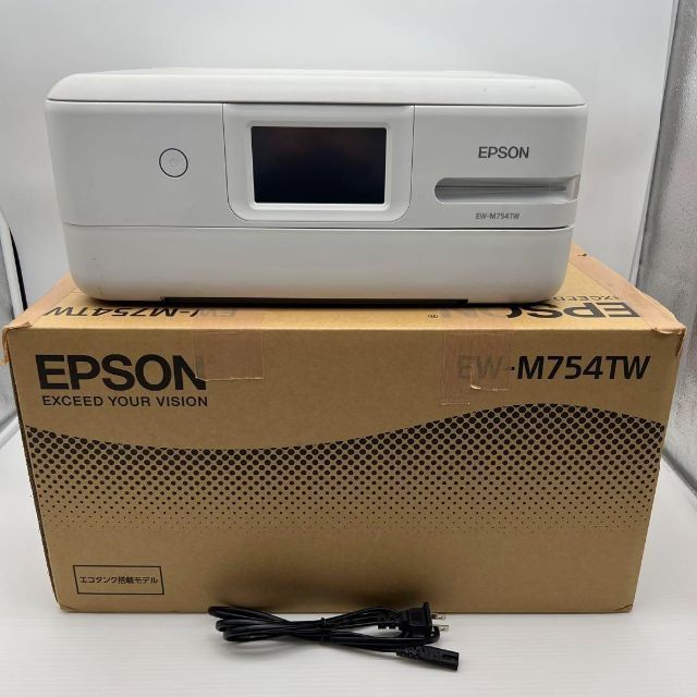 EPSON EW-M754TW 印刷枚数 1000枚以下 PC周辺機器