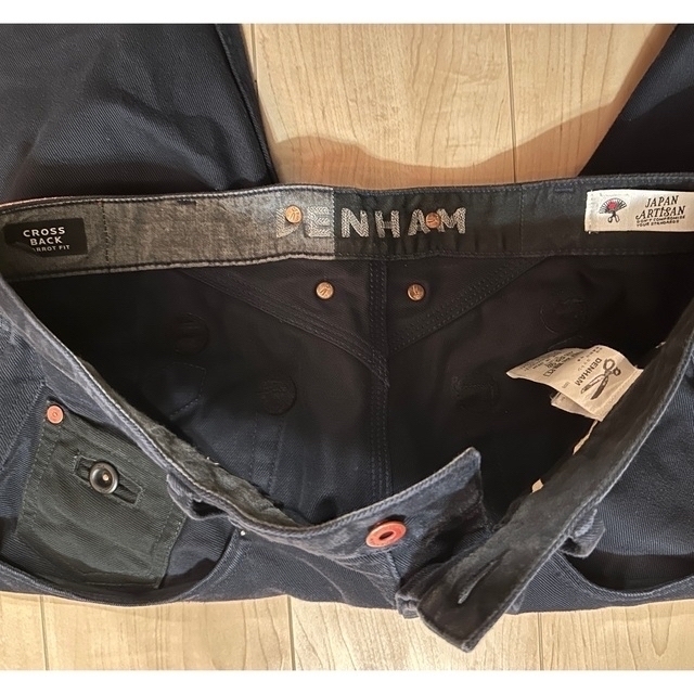 DENHAM - デンハム クロスバック デニム japan w34の通販 by DENHAM - デンハム クロスバック デニム japan w34の通販 by