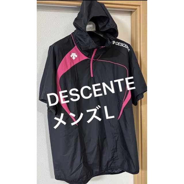 DESCENTE(デサント)のDESCENTE デサント バレーボール ピステトップ 半袖メンズL 【美品】 スポーツ/アウトドアのスポーツ/アウトドア その他(バレーボール)の商品写真