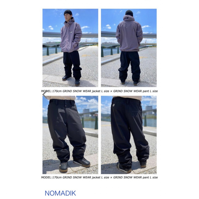 NOMADIC - NOMADIC スノーボードウェア パンツの通販 by ai's shop ...