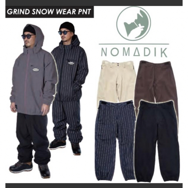 NOMADIC スノーボードウェア パンツ お見舞い 円引き www.gold