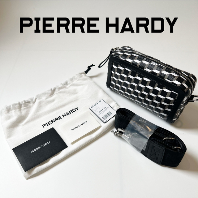 PIERRE HARDY(ピエールアルディ)のピエールアルディ レザー ショルダーバッグ ポシェット 鞄 レディースのバッグ(ショルダーバッグ)の商品写真