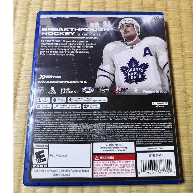 PS5 北米版 NHL22 EA SPORTS