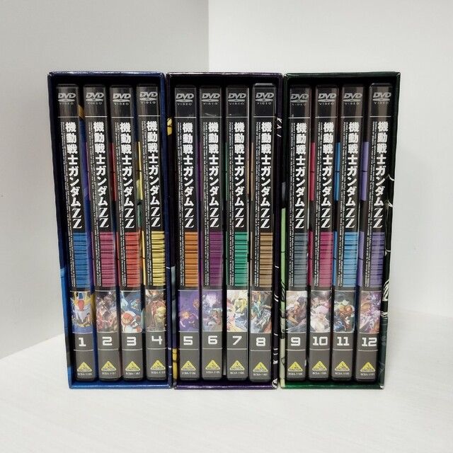 機動戦士ガンダムZZ DVD メモリアルボックス版 全3巻セット 12枚