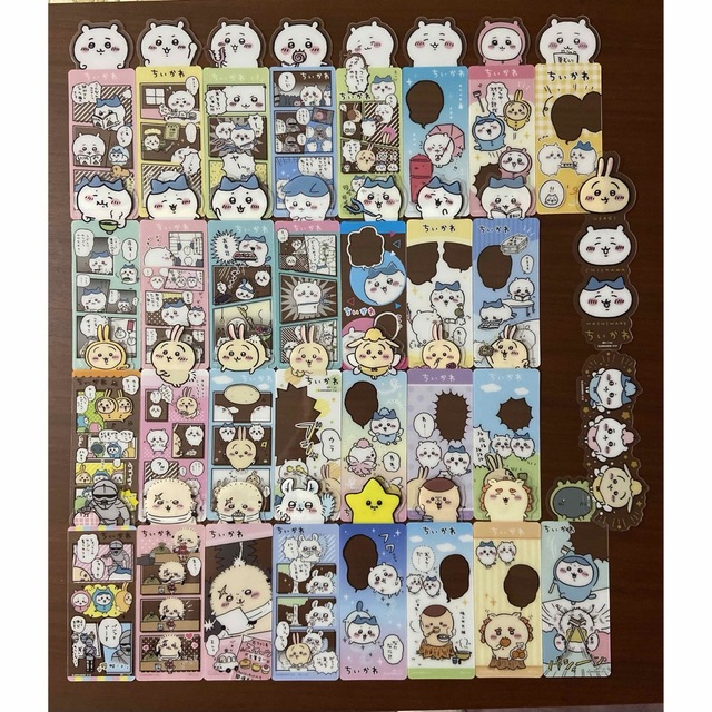 ちいかわ ブックマークコレクション 32種 コンプリート - しおり