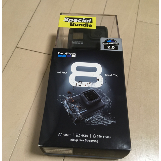 【新品・未開封品】gopro hero8 black SP bundle付きカメラ