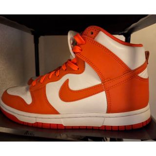 ナイキ(NIKE)のNIKE DUNK HI ORANGE BLAZE(スニーカー)