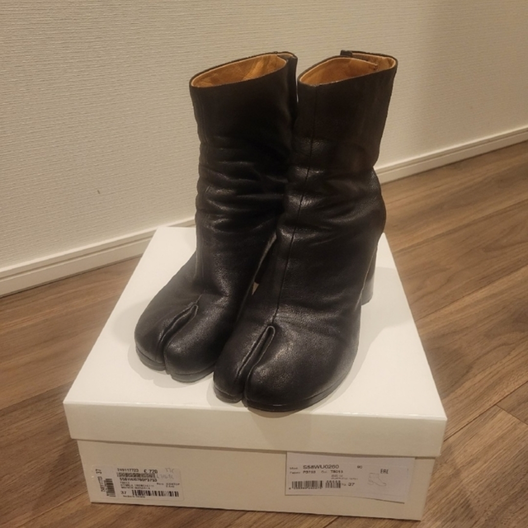 メゾンマルジェラ MAISON MARGIELA 足袋ブーツ tabi 37 【ふるさと割