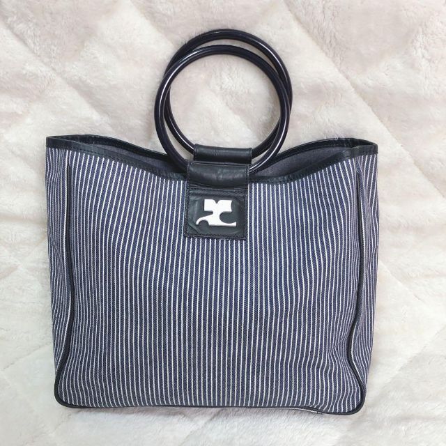 幅広type ♡Y2K♡courrèges デニム ヴィンテージバッグ ハンドバッグ