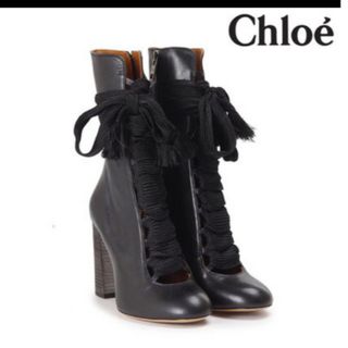 クロエ(Chloe)のChloe ブーツ　レースアップ　dior(ブーツ)