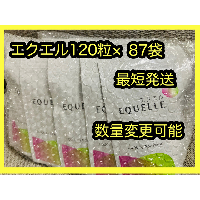 宅送] 大塚製薬 【新品未開封】エクエルパウチ 120粒 87袋セット（エクエル パウチ） その他