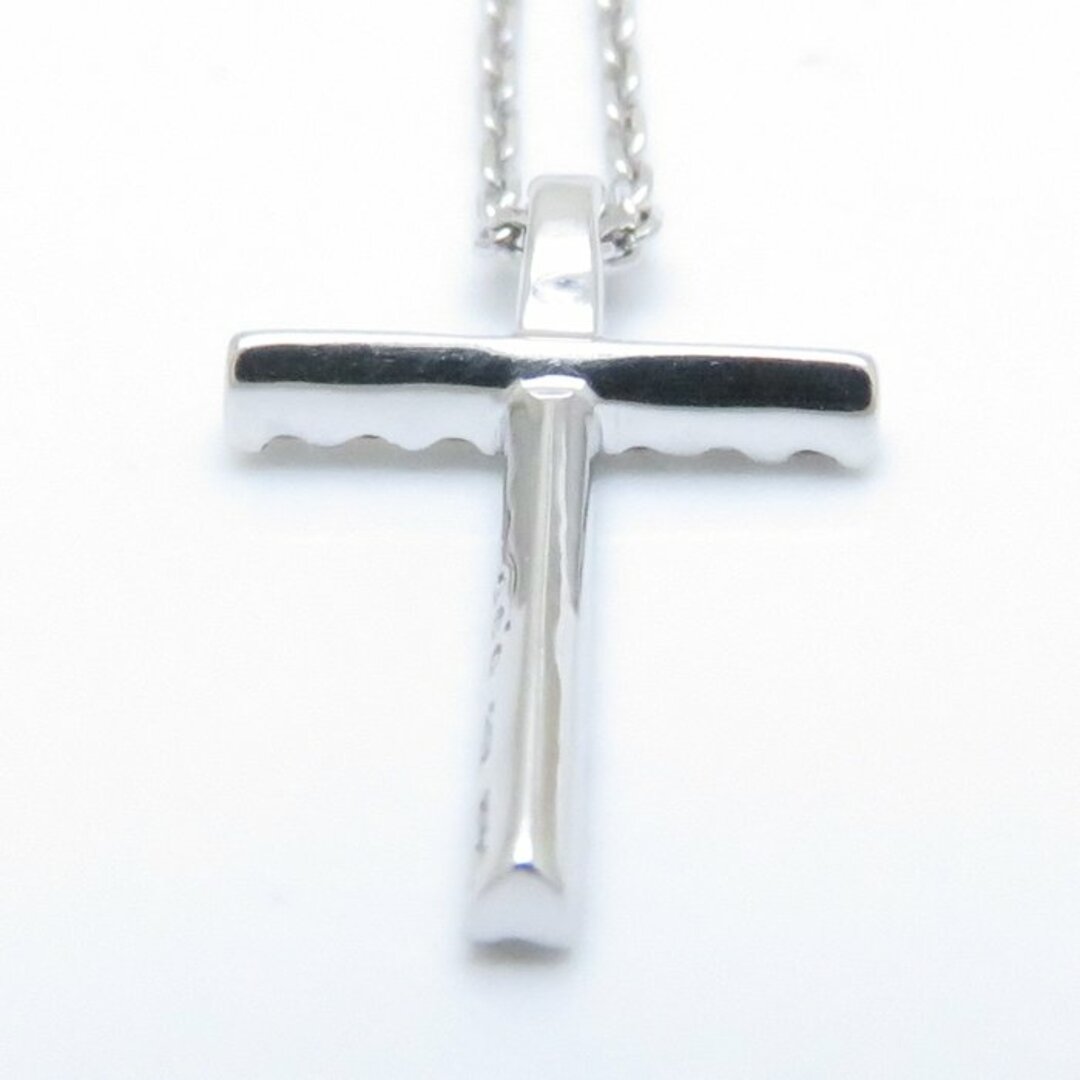 スタージュエリー STAR JEWELRY クロス ネックレス ダイヤモンド0.05ct