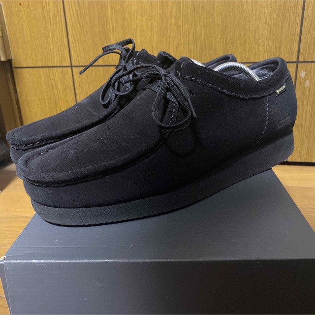 ブーツsupreme clarks wallabee gore-tex ワラビー