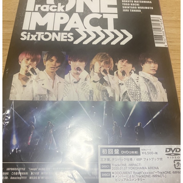 SixTONES TrackONEIMPACT 初回盤 (Blu-ray)