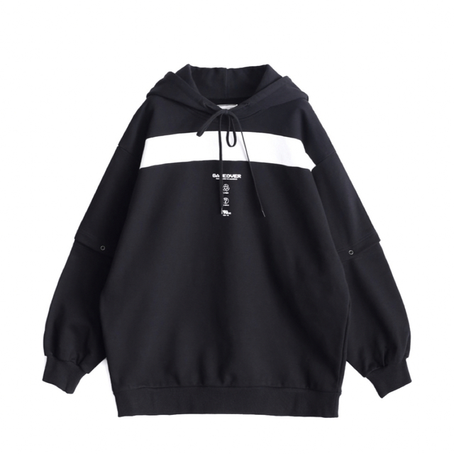 SHAREEF SWITCHING BIG HOODIE - パーカー