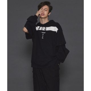 シャリーフ(SHAREEF)のSHAREEF SWITCHING BIG HOODIE(パーカー)