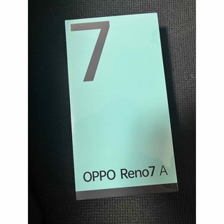 OPPO - OPPO Reno7A 新品未開封 ドリームブルー Y!mobile