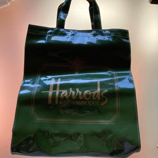 ハロッズ(Harrods)のハロッズ　トート　ビニールエコバッグ(トートバッグ)