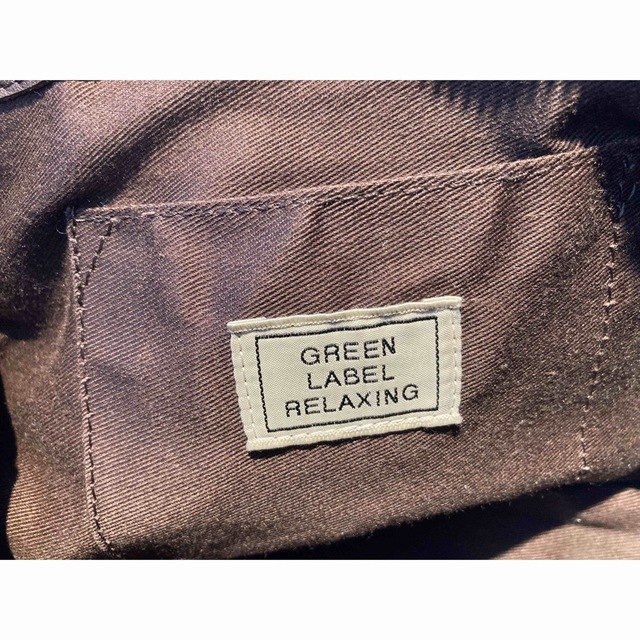 UNITED ARROWS green label relaxing(ユナイテッドアローズグリーンレーベルリラクシング)のユナイテッドアローズ GREENLABELRILAXINGレザーショルダーバッグ メンズのバッグ(ショルダーバッグ)の商品写真