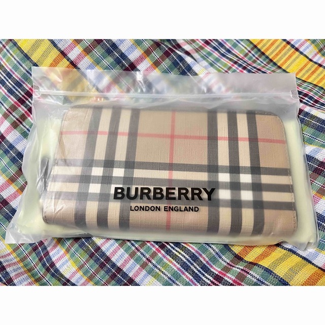 BURBERRY(バーバリー)の【正規品】BURBERRY バーバリー　アーカイブベージュウォレット　長財布 メンズのファッション小物(長財布)の商品写真