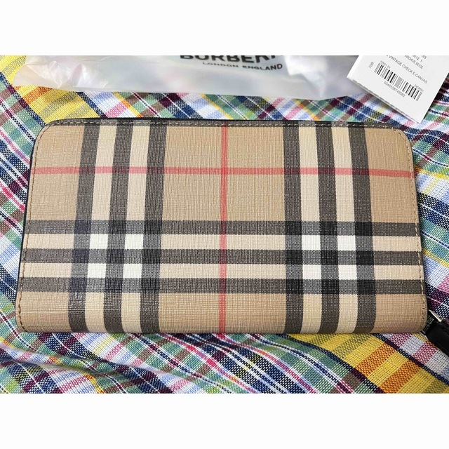 BURBERRY(バーバリー)の【正規品】BURBERRY バーバリー　アーカイブベージュウォレット　長財布 メンズのファッション小物(長財布)の商品写真