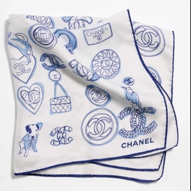 100%新品 CHANEL - シャネル スカーフの通販 by ラグジュアリー's shop