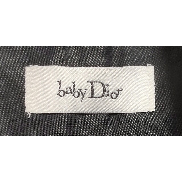 baby Dior(ベビーディオール)の【美品】baby Dior(ベビーディオール)カバーオール 80cm キッズ/ベビー/マタニティのベビー服(~85cm)(カバーオール)の商品写真