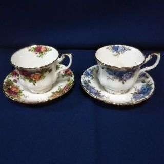 ロイヤルアルバート(ROYAL ALBERT)の【ふにゅん様専用】ティーカップ&ソーサー🌹ROYAL ALBERT(陶芸)