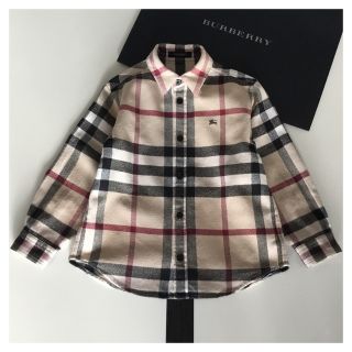 バーバリー(BURBERRY)のBURBERRY CHILDREN⭐️チェックシャツ 長袖シャツ ポロシャツ(ブラウス)