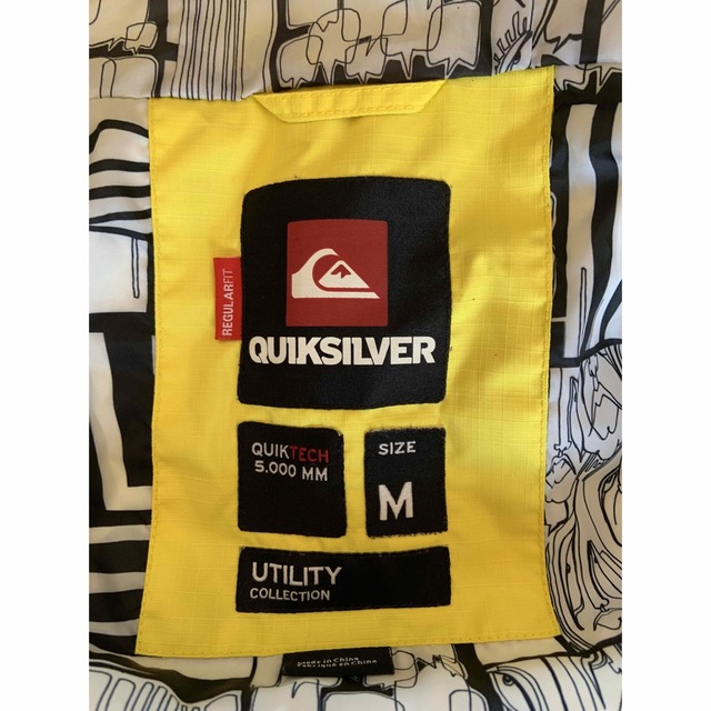 QUIKSILVER(クイックシルバー)のQUIKSILVER クイックシルバー スノーボードウェア Mサイズ スポーツ/アウトドアのスノーボード(ウエア/装備)の商品写真