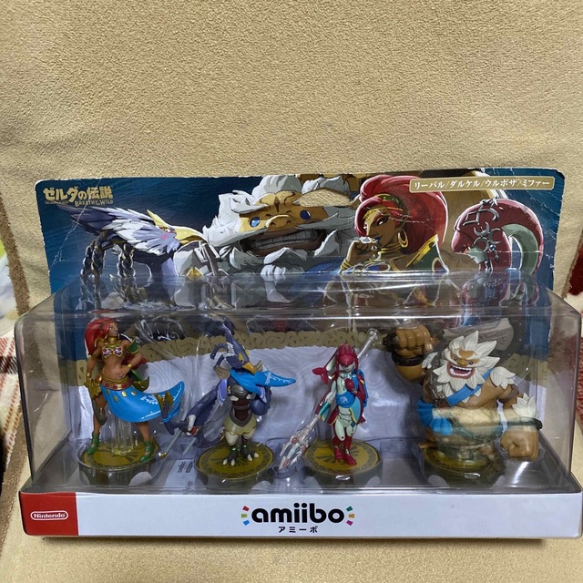 ゼルダの伝説 amiibo 四人の英傑セット　ニンテンドー ストア　限定品　新品