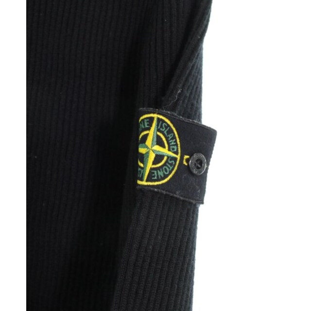 STONE ISLAND(ストーンアイランド)のSTONE ISLAND ストーンアイランド ニット・セーター S 黒 【古着】【中古】 メンズのトップス(ニット/セーター)の商品写真