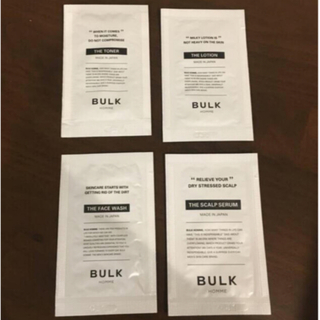 バルクオム(BULK HOMME)のBULK バルク　オム　洗顔料　頭皮美容液　化粧水　乳液　フェイスウォッシュ(洗顔料)