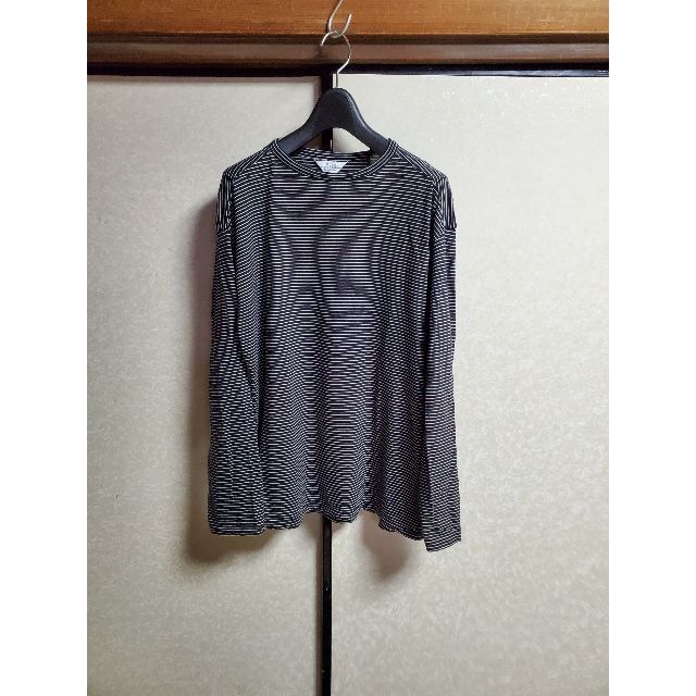 UNUSED(アンユーズド)のUNUSED  Border L/S Tee  ロンTボーダー カシミアコットン メンズのトップス(Tシャツ/カットソー(七分/長袖))の商品写真