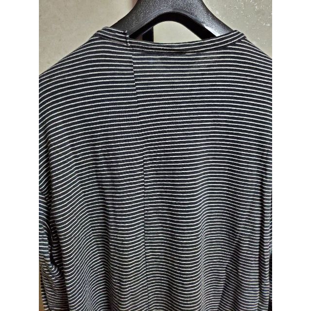 UNUSED  Border L/S Tee  ロンTボーダー カシミアコットン 4