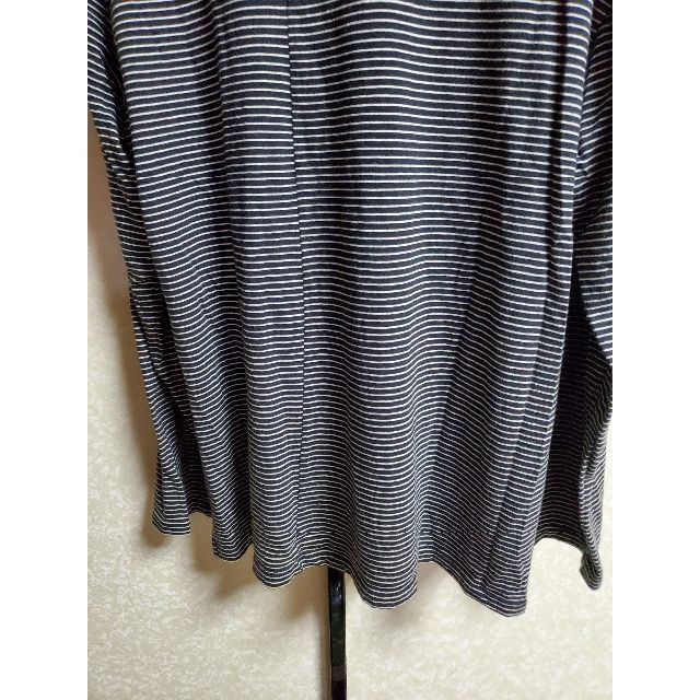 UNUSED(アンユーズド)のUNUSED  Border L/S Tee  ロンTボーダー カシミアコットン メンズのトップス(Tシャツ/カットソー(七分/長袖))の商品写真