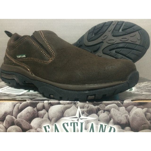 Eastland US8 スリッポン モック シューズ ブラウン