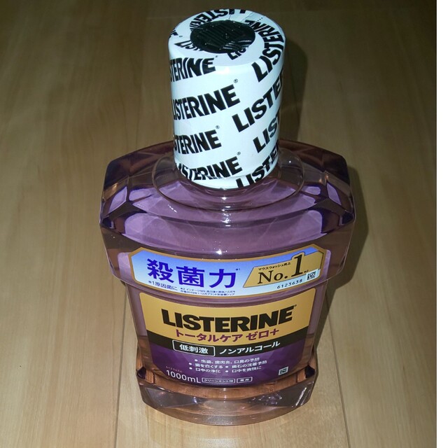 LISTERINE(リステリン)の薬用リステリン トータルケアゼロプラス ノンアルコール クリーンミント味 コスメ/美容のオーラルケア(マウスウォッシュ/スプレー)の商品写真