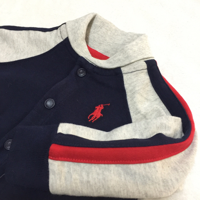 Ralph Lauren(ラルフローレン)の☆えりち様 専用☆新春特価☆新品✨足付き カバーオール 70 キッズ/ベビー/マタニティのベビー服(~85cm)(カバーオール)の商品写真